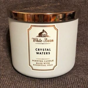 Crystal Waters BBW 3 wick candle